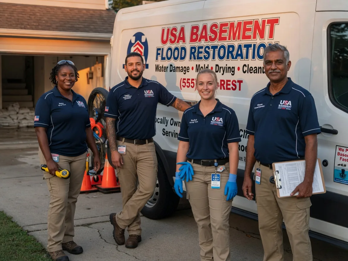 Basement Flood Cleanup company in Prescott, KS